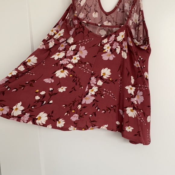 American Eagle Outfitters Floral Strappy Tank Top - Picture 8 of 8